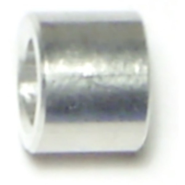 Midwest Fastener Round Spacer, #10 Screw Size, Aluminum, 1/4 in Overall Lg 65851